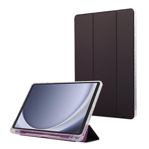 Fundas para tabletas Funda inteligente compatible con Samsung Galaxy Tab A9+ Plus de 11 pulgadas, funda delgada con portalápices, funda protectora con soporte triple, activación/suspensión automática.