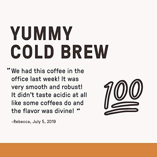 Wandering Bear Extra Strong Organic Cold Brew Coffee On Tap, Hazelnut, 96 fl oz - Smooth, Unsweetened, Shelf-Stable, and Ready to Drink Cold Brew