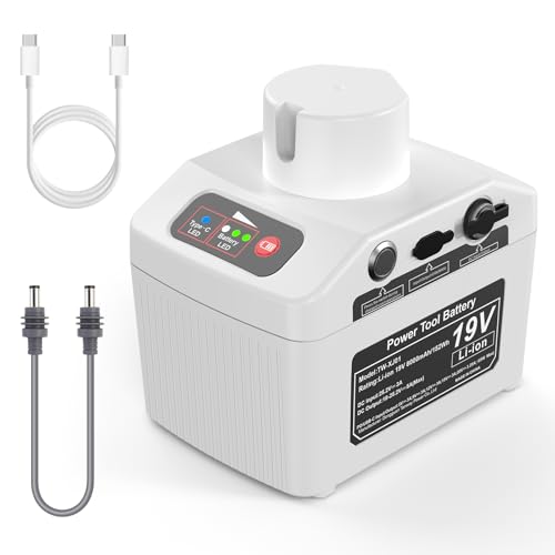 QUASYREALIM 152Wh 19V/8Ah Starlink Mini Battery Pack, DC &
