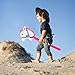 EVERMARKET 3 Pieces Inflatable Stick Horse,Inflatable Horsehead Stick Balloon Pony Stick for Christmas Horse Themed Birthday Party Decorations Supplies Favors Props Cowboy Horse Costume Stick,37 Inch
