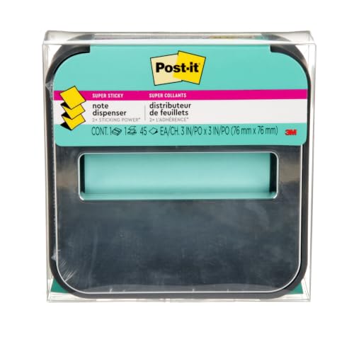 Post-it Note Dispenser, Black Base, 1 Dispenser, 1 Pad, 45 Sheets/Pad - image 2