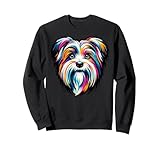 Photo Gallery colorato biewer terrier carino pop art puppy dog lover felpa Photo Gallery colorato biewer terrier carino pop art puppy dog lover felpa