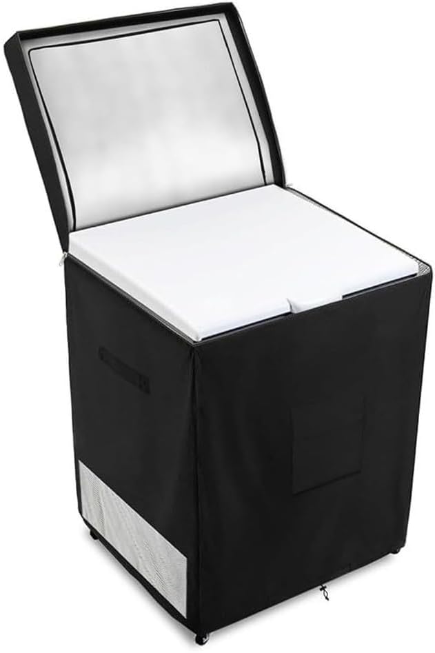 Housse de Réfrigérateur Extérieur Oxford 210D Noir 55.88 x 63.5 cm