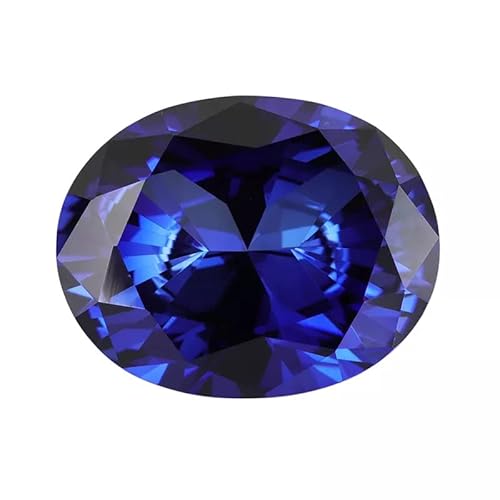 Galaxy Gems Neelam Stone �I���W�i�� �F�� 8.25 ���b�e�B 7.80 �J���b�g AAA++ �{���̃Z�C���� �u���[ �T�t�@�C�A �X�g�[�� �ȉ~�` �` �j���� ���^�� �C���h���j���� �T�^�[�� ��� �j���� �p�T�[�� �����O�p