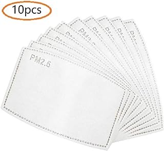 10Pack PM2.5 Activated Carbon Filter Replaceable Anti Haze Filter Paper