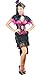 Produktbild Gothic Victorian Burlesque Lolita Kleid Vampir Kostüm mit Skull Appl. inkl. Hut