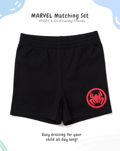 Image of Marvel Boys' T-shirt and Shorts Set
