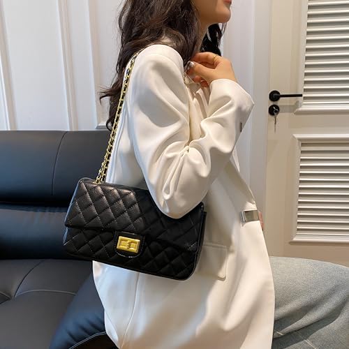 Quilted Crossbody Bags for Women, Shoulder Handbags, Travel Purses4