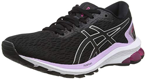 ASICS GT-1000 9, Zapatillas de Running Mujer, Black Pure Silver, 39.5 EU