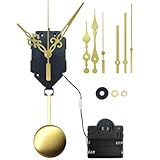 Avec un mouvement de seconde de saut précis et un mécanisme facile à installer, ce kit d'horloge est conçu pour fabriquer de nombreuses montres avec une longueur de tige de 17 mm et 22,5 mm.
