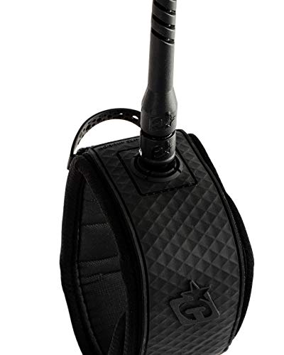 Creatures Of Leisure Reliance Longoard Knee 10 Leash Black Black 10'0" #TOP2