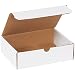 BOX USA BM962100PK Literature Mailers, 9"L x 6-1/2"W x 2-3/4"H, White (Pack of 100)
