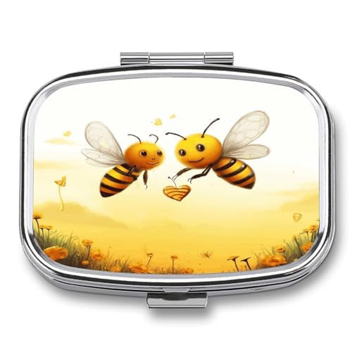Bee Love Honey �s���{�b�N�X 2�R���p�[�g�����g �������^���s���P�[�X �|�P�b�g����z�p ���s�p �|�[�^�u�����f�B�V���{�b�N�X �s���R���e�i �I�[�K�i�C�U�[ �r�^�~�� ���� �T�v�������g