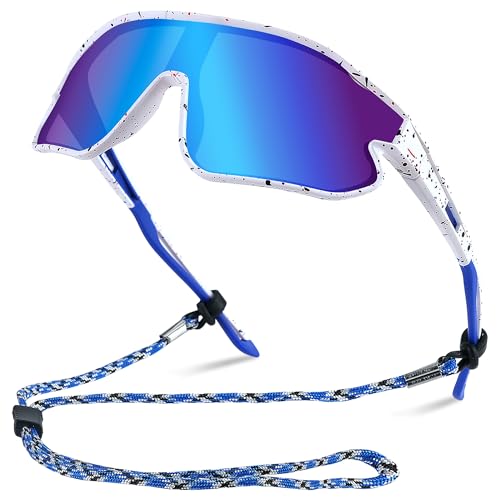 Lunettes de soleil enfants UV400 avec monture légère en TR90