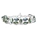 41.80ctw,Genuine Labradorite & 925 Silver Plated Bracelet Made By Sterling Silver Jewelry