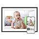 Dragon Touch 10.1’’ WiFi Digitaler Bilderrahmen – HD IPS Touchscreen, Auto-Rotate, Sofortiges Teilen von Fotos/Videos, 16GB Speicher Familie und Freunde