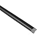 Trim-Lok LK937-200 EPDM Dense Rubber Black Window Locking Gasket Key, Mates up with Dual Piece Locking Gaskets, Dense EPDM Rubber, 200