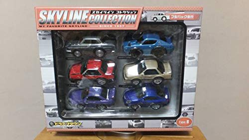 スカイライン 　THE HISTORY OF SKYLINE　プルバックカー スカイライン THE HISTORY OF SKYLINE プルバックカー