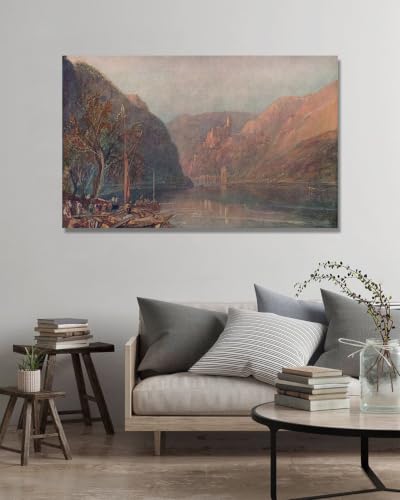 Toile Seule Turner 60x96cm impression premium romantisme anglais