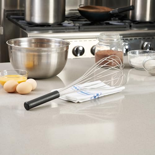 Restaurantware Met Lux 18 x 5 Inch Baking Whisk 1 Piano Whisk With Ergonomic Handle - Dishwashable Won't Corrode Stainless Steel Whisk For Whipping Baking Or Cooking by Restaurantware - Image 6