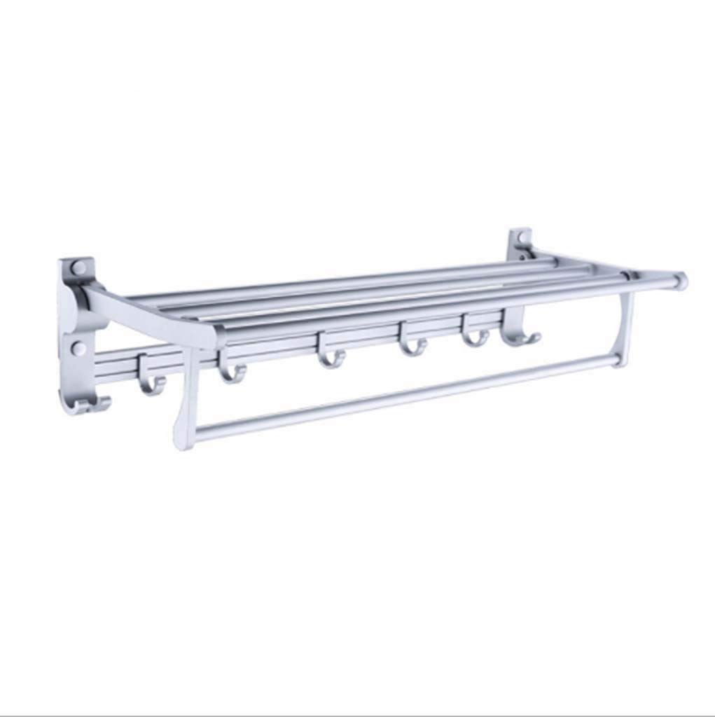 Support de serviette en aluminium d'espace balayé 60cm anti-rouille et robuste