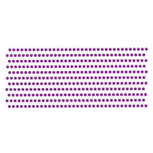 Image of Comet Busters Round Velvet Bindi for Women (BF-1) (Purple-3mm) (Pack of 10)