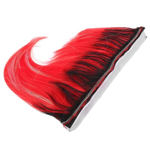 Peluca para casco de bicicleta y snowboard ideal para rutas y cosplay