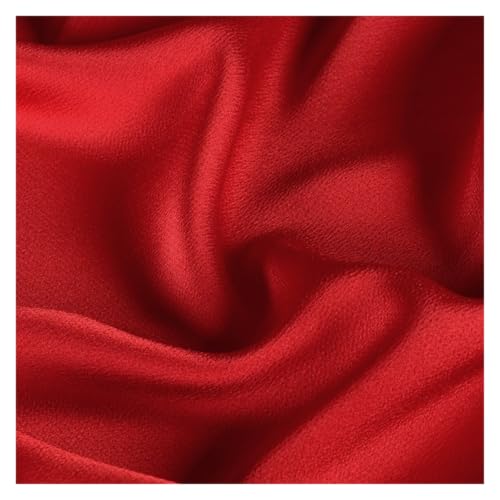 Tissu satin couture au mètre respirant soyeux pour chemises uni