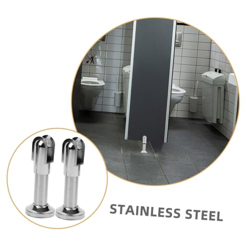 Support de cloison toilettes inox x4 pour fixations de WC publics - 8