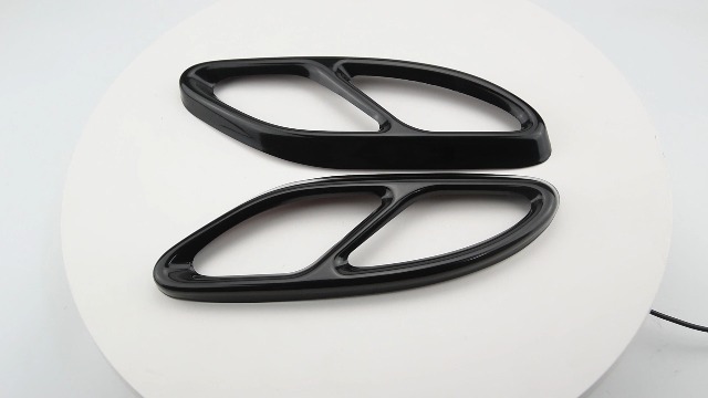 Copritubi Scarico Cromato Per Mercedes - Sostituzione Per Classe A, B, C, E, CLA, GLC - Foto 4