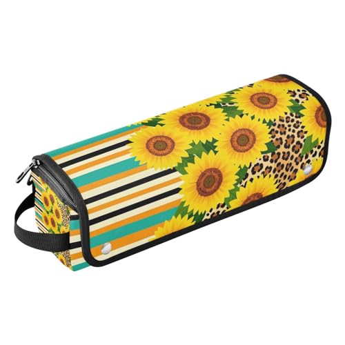 Bolsa de viaje para herramientas de cabello con almohadilla resistente al calor, organizador portátil para planchas, rizadores y estilizadores miniatura 1
