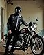 RIDEIRON Motorradjacke Herren Sommer Vier Jahreszeiten 3-in-1 Abnehmbare Weste CE Schulter- und Ellbogenschützer Modische und lässige Motorradschutzbekleidung Schwarz XXL
