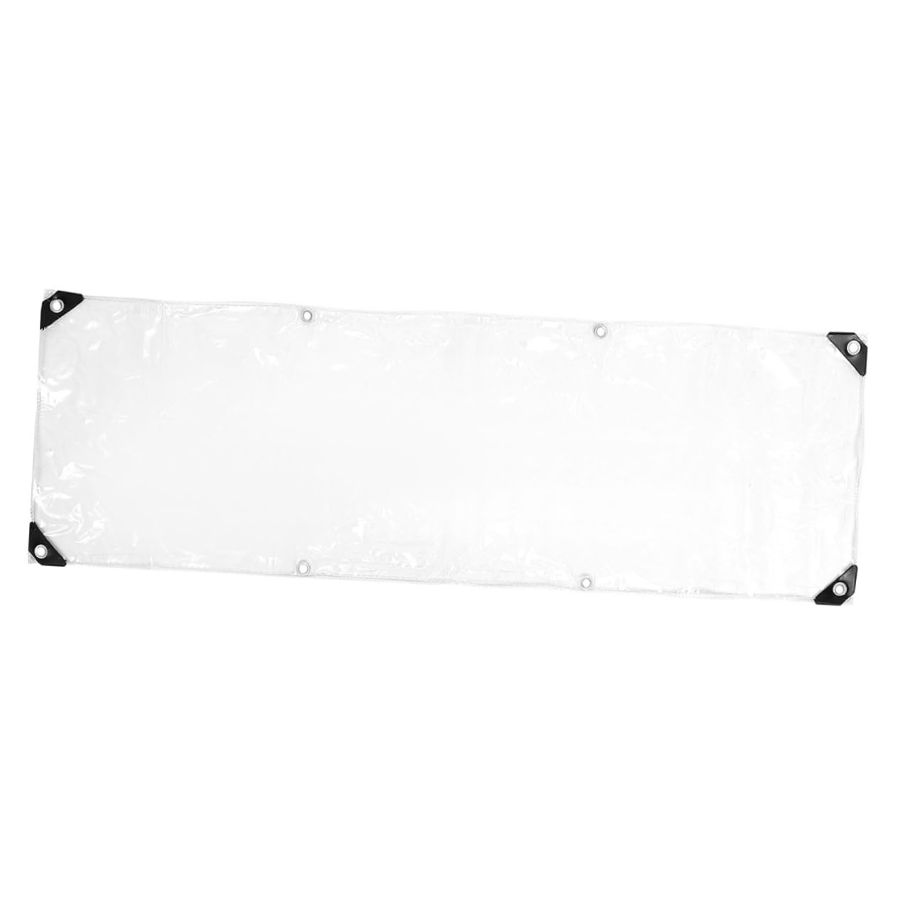 SUPVOX Large PVC Tarp Insulated Camping Tent Cover Waterproof Window Balcony Tarp Greenhouse Sunshade Lightweight Outdoor Tent Random