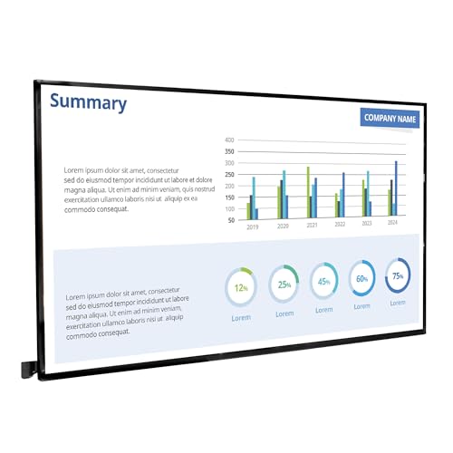 Image of LG UH7N-E 43 inch UHD 4K Commercial Monitor Bundle | 3840x2160 IPS Panel, High Brightness Display, webOS Smart Platform & 24 /7 Operation | Great for Retail & Digital Signage + 2X HDMI + Cable Ties + More