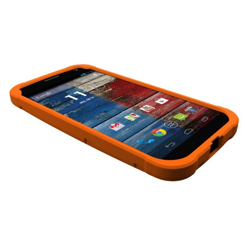 Trident Perseus Case For Motorola X - Retail Packaging - Orange #TOP3