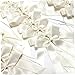 HOODANCOS 10 Pack Wedding Bow Riband Polyester Bow Tie for Car Decor Box Decor Reception for DIY and Party