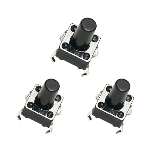 20 Pcs 6x6x9.5mm Tact Switchs 4 Pin