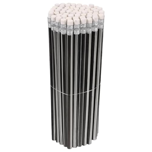 Crayons en bois gris-noir pour le dessin des enfants à la maison et en classe