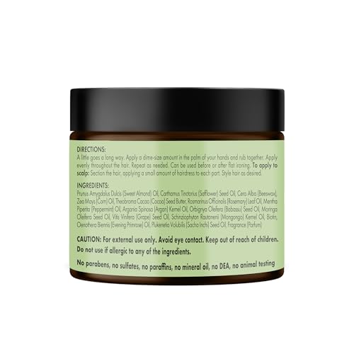 Mielle Organics Rosemary & Mint Pomade-to-Oil Hair & Scalp Treatment 5oz — view 7