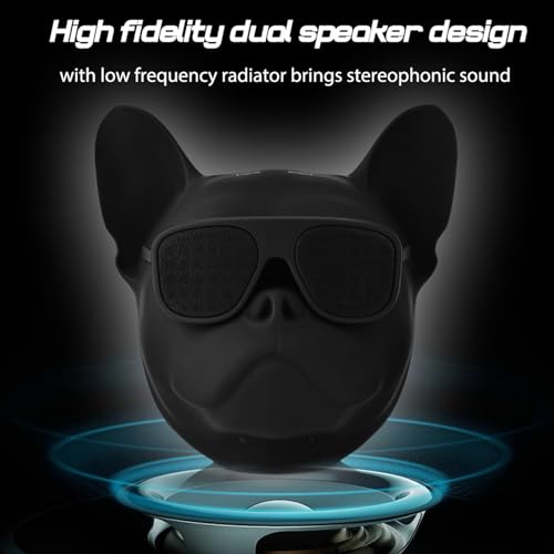 flexman Bluetooth Speaker, Wireless Stereo French Bulldog Speaker - Image 4