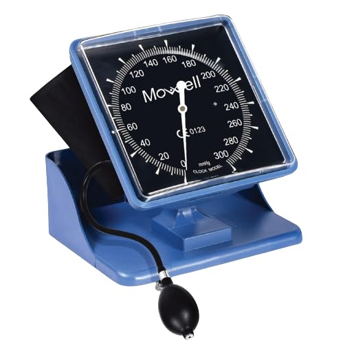 See full amazon price history chart for Mowell Desktop Blood Pressure Monitor Clock | Clock face, with pumping culf size cuff to restrict blood flow, or mechanical manometer to measure Blood pressure Pack 1 Mowell Desktop Blood Pressure Monitor Clock | Clock face, with pumping culf size cuff to restrict blood flow, or mechanical manometer to measure Blood pressure Pack 1 (B0C74NGF8Y) Amazon Price History, Amazon Price Tracker