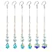 Chandelier Crystal Ornaments Hanging Crystal Pendant Beads Garland for Christmas,Wedding,Home Decoration -6Pcs