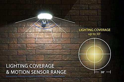 Eleding Solar Lights Outdoor Super Bright 56 Led Solar Powered Motion Sensor Security Wall Lights With Ip65 Waterproof & Rotatable Angle 0-80 Degree For Garage, Patio, Garden, Driveway, Yard #TOP7