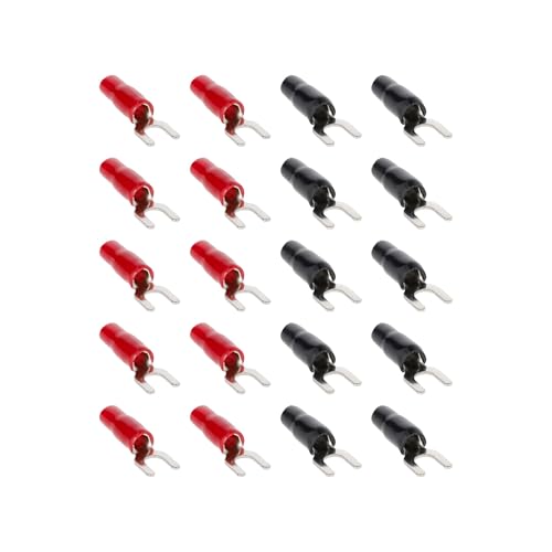 T-Spec V8-ST2-20 V8 Series Nickel Plated Spade Terminal, 20 Pack