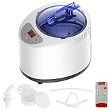 X-Vcak Sauna Steamer Machine, Portable Sauna Steamer, 2.6L Steam Generator for Sauna with Remote Control, 1000W