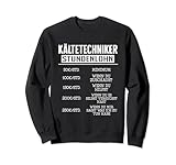 Kühltechniker, stündliche Lohnkühlungstechniker Sweatshirt