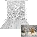 Produktbild 150x300cm Waschbarer Baumwolle Polyester grau Bokeh Studio Foto Hintergrund Hintergrund D-9732(DE NIVIUS PHOTO)