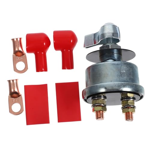 Interruptor de desconexión de batería de coche y barco de 12V-48V cortacorriente manual