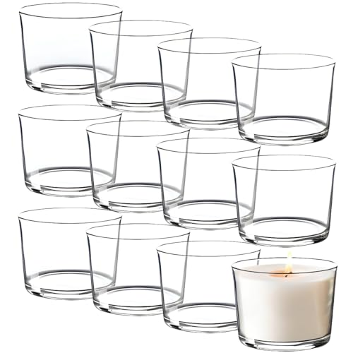 Konzept 11 TEELICHTHALTER 12er Set Kerzengläser