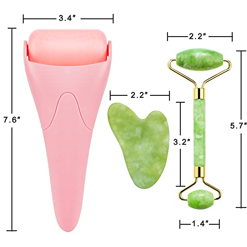 Aecw ST-172 Natural Jade Roller And Gua Sha Set thumb #6